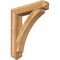 Ekena Millwork Thorton Arts and Crafts Rough Sawn Bracket w/ Offset Brace, Western Red Cedar, 8"W x 38"D x 44"H BKT0806X38X44THR03RWR - alternate 1